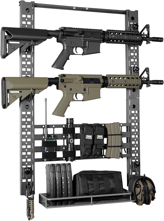 Adoreal Modularity Gun Wall Mount, Hold Up 120LBS Gun Rack by Adoreal