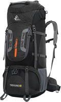 Bseash 80L Waterproof Hiking Camping Backpack by Bseash