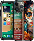 for iPhone 13 Pro Max Case, Sugar Skull Day of Death Halloween Pattern Graphic by FKBRCL4U