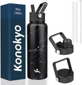 Konokyo 40oz Insulated Water Bottle Stainless Steel Sport Bottles by Konokyo