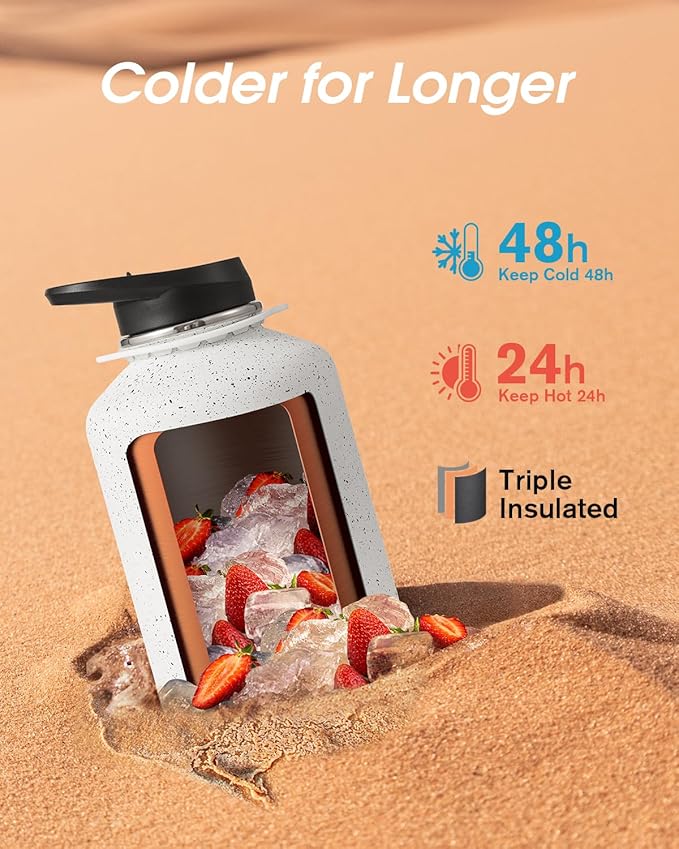 Coolflask Half Gallon Water Bottle - Image 2