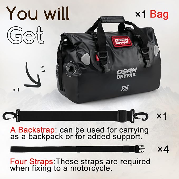 OSAH DRYPAK Waterproof Duffel Bag - Image 7