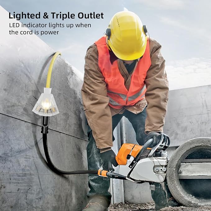 15 FT Outdoor Extension Cord - Image 8