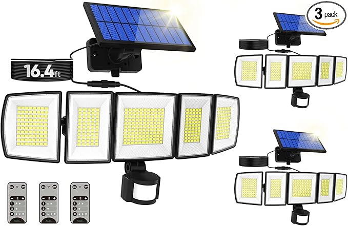 MDCMDCM Solar Motion Lights Outdoor - by MDCMDCMSolarLightsOutdoor