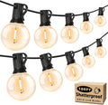 Brightever 100ft Outdoor G40 LED Globe String Lights Dimmable Waterproof by Brightever