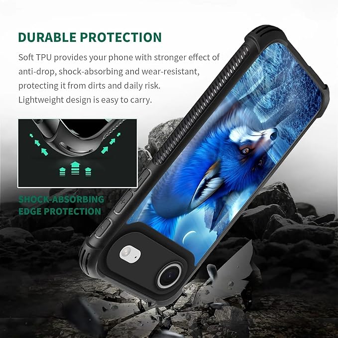 for iPhone 17 Air Case, for MagSafe Graphic Design for Girl Boy Soft Silicone - Image 6