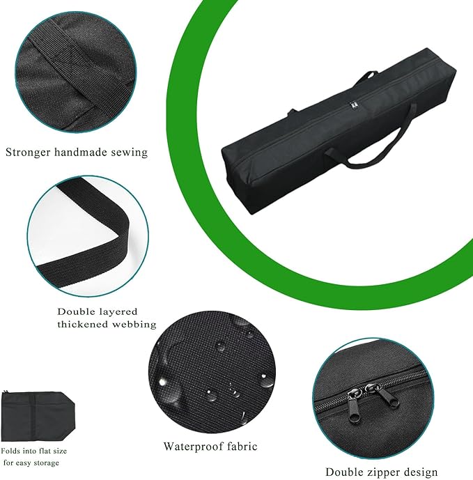Heavy Duty Water-Resistant Duffle Organizer Bag - Image 4
