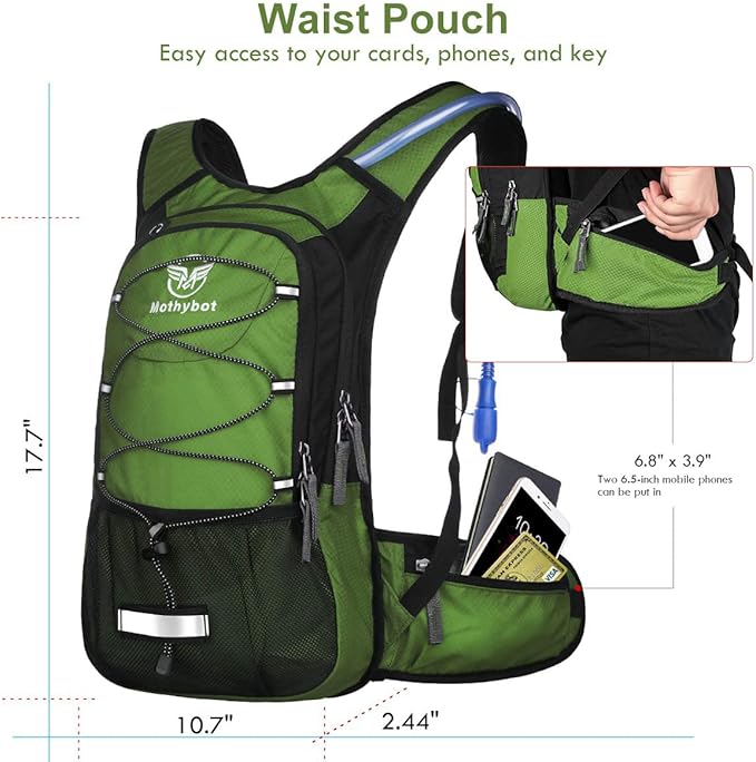 Mothybot Insulated Hydration Backpack Pack - Image 4