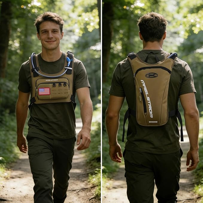 Maelstrom Running Vest, Detachable Hydration Backpack - Image 7
