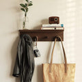 Entrance Coat Rack ，Coat Hooks, Wall-Mounted Wooden Hook Rack, Wall-Mounted by CreatedOn2005