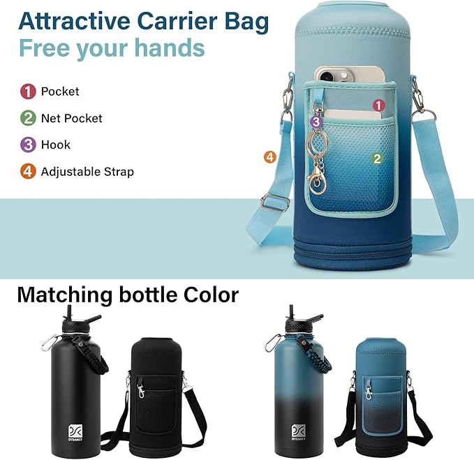 DYSANKY Insulated Water Bottle | Thickened Stainless Steel - Image 4
