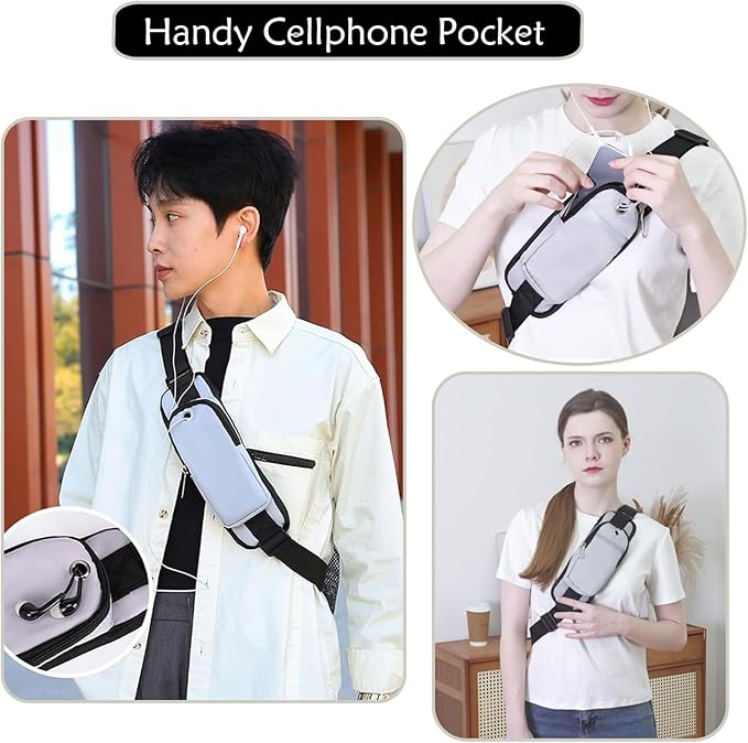 JENAGREEN Waterproof Sling Backpack Crossbody Sling Bag - Image 7