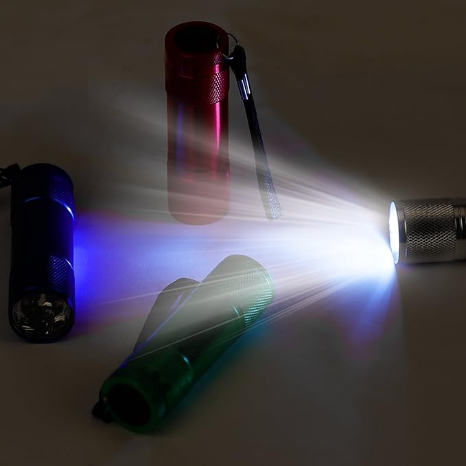 FASTPRO 20-Pack Aluminum 6-LED Flashlights Set - Image 7