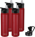 HASLE OUTFITTERS Insulated Water Bottle 22 oz Double Wall Stainless Steel Water by HASLEOUTFITTERS