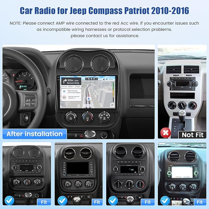 5Ghz WiFi Android 15 Car Radio for Jeep Compass Patriot 2010-2016 Car Stereo - Image 2