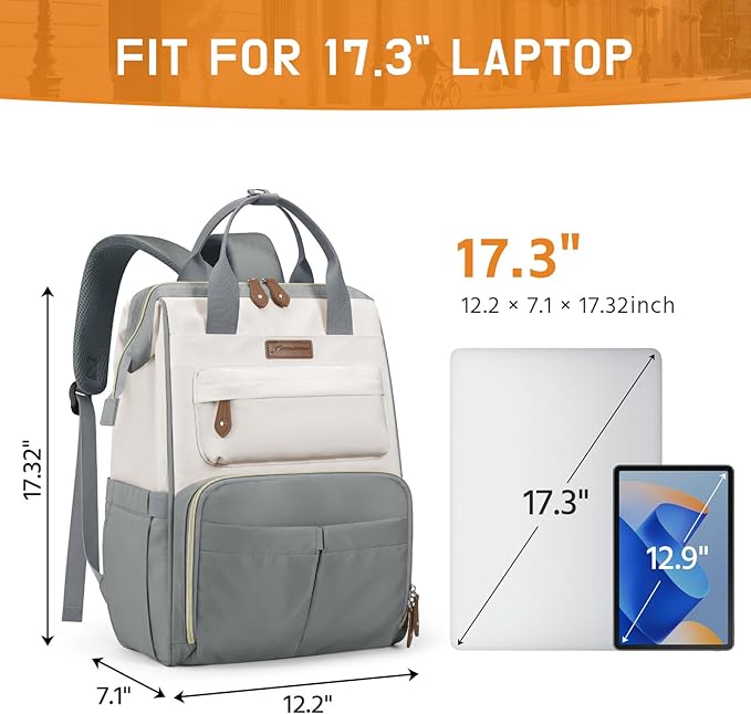Maelstrom Laptop Backpack, Fits 15.6-17.3 Inch Travel Backpack Gift - Image 4