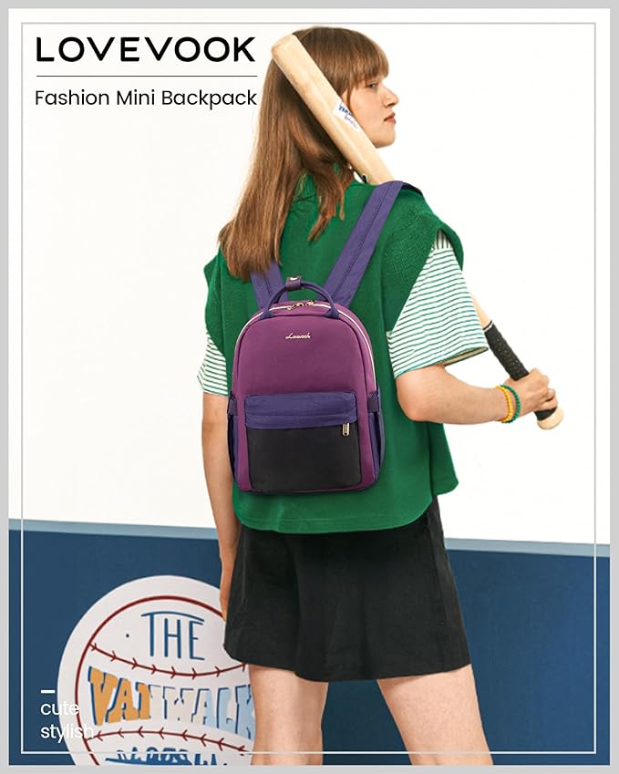 LOVEVOOK Mini Backpack Purse for Women Cute Small Backpack, Light Weight - Image 3