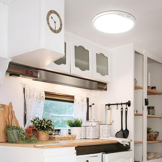 SunRider 12 Inch Rechargeable Motion Sensor LED Ceiling Light - Image 6