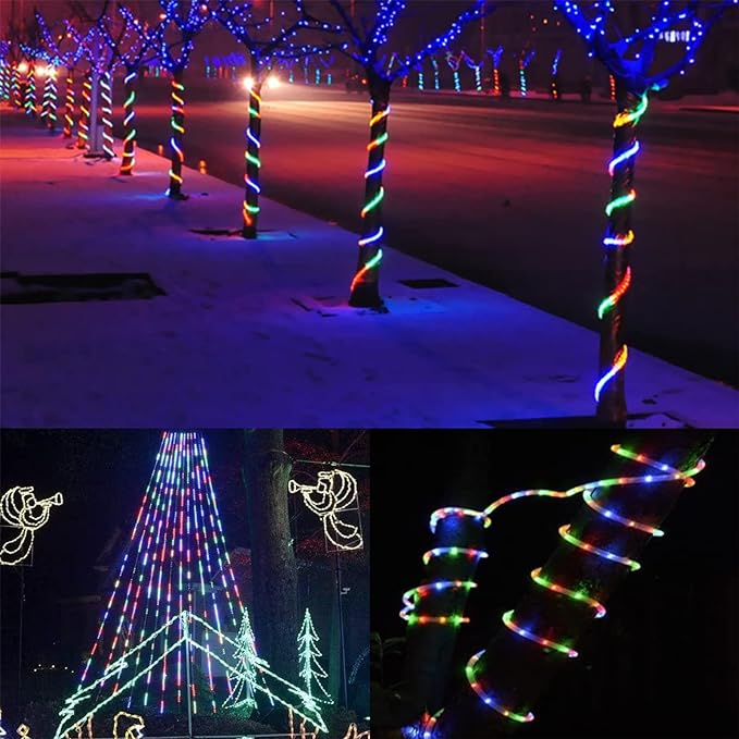 200ft LED Rope Lights Outdoor, 1440 LED Flexible Tube Lights - Image 6