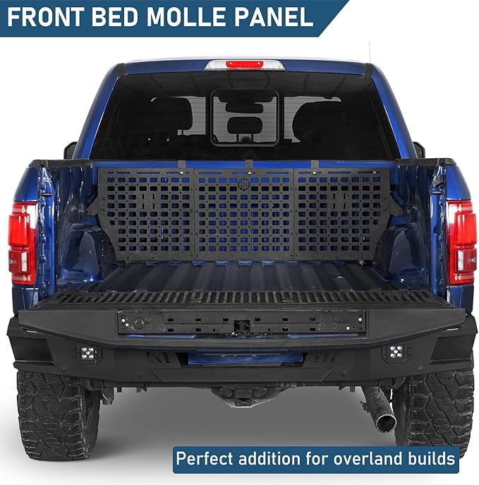 Hooke Road F150 Front Truck Bed MOLLE Panel System Cargo Rack - Image 2