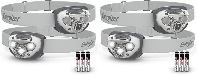 Energizer LED Headlamp PRO, IPX4 Water Resistant Headlamps, High-Performance by Energizer