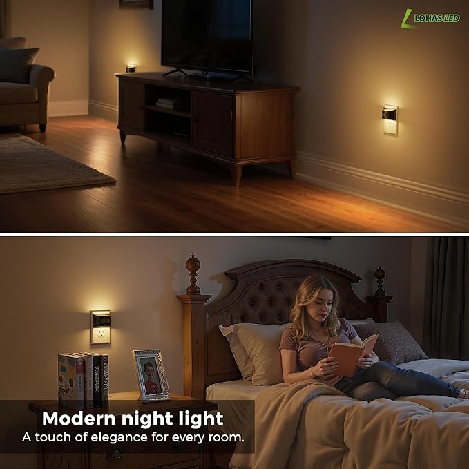 L LOHAS LED Motion Sensor Night Light, Night Lights Plug into Wall - Image 7