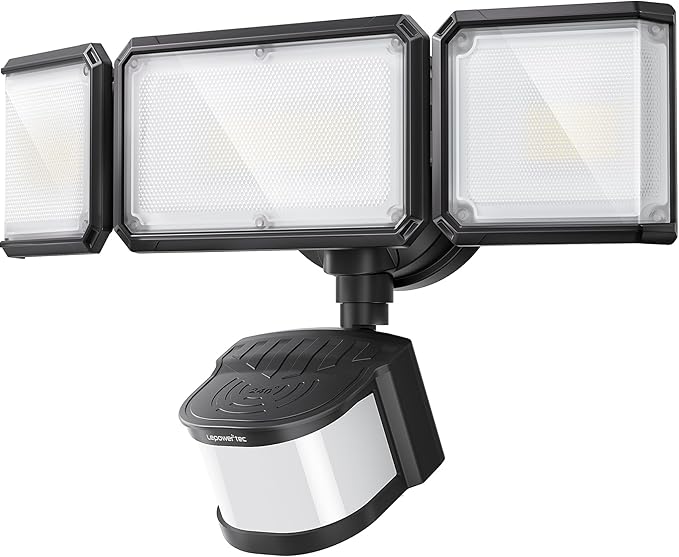 LEPOWER-TEC Zero Blind Spots Outdoor Security Light by LEPOWER-TEC