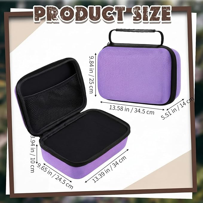 Relaxweex EVA Hard Case with Customizable Foam 13.5 x 9.8 x 5.5 Inch Protective - Image 2