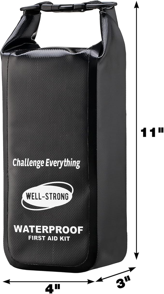 Boat First Aid Kit Waterproof, WELL-STRONG Marine Emergency Kit - Image 5