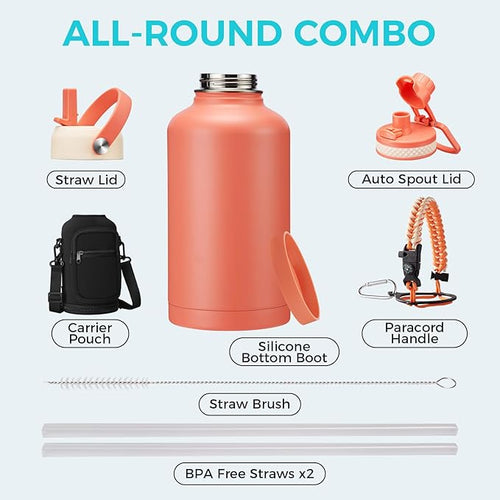 64 oz Water Bottles Insulated - Image 2