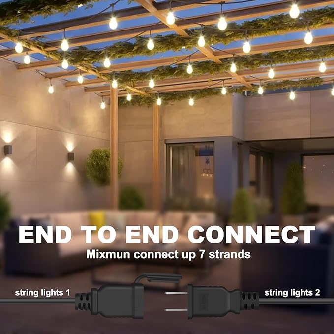 50FT Outdoor String Lights - Image 6