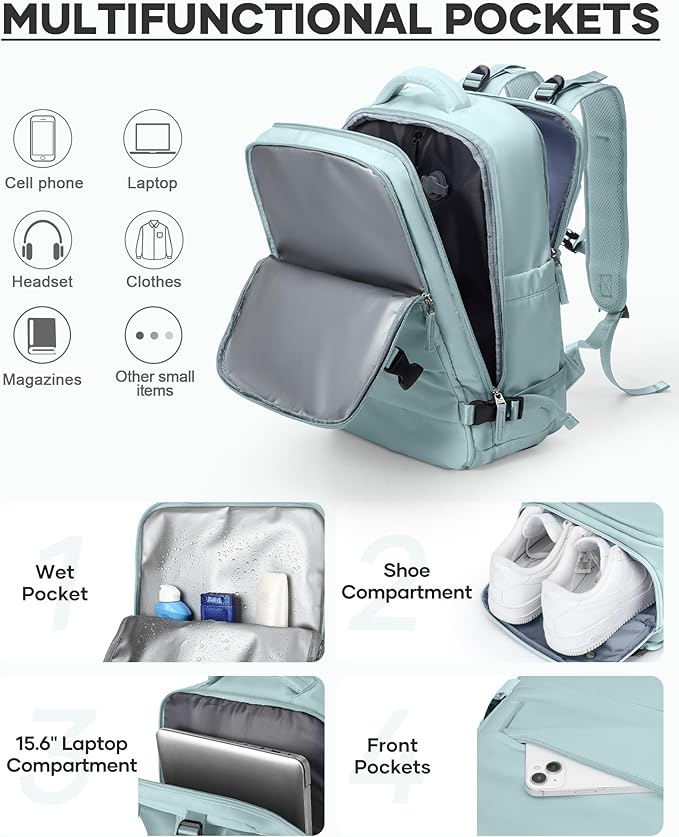 coofay Vacuum Backpack Travel - Image 5