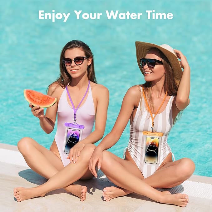 UNBREAKcable Waterproof Phone Pouch-2 Pack IPX8 Waterproof Phone Case - Image 8