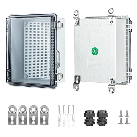 Waterproof Outdoor Project ABS Plastic Junction Box，IP67 Waterproof Clear - Image 8