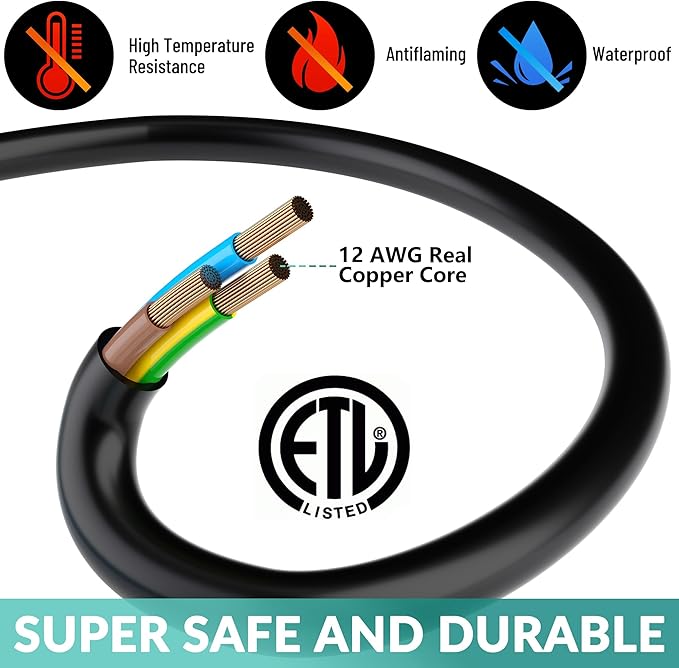 Outdoor Extension Cord 100 Ft - Image 3