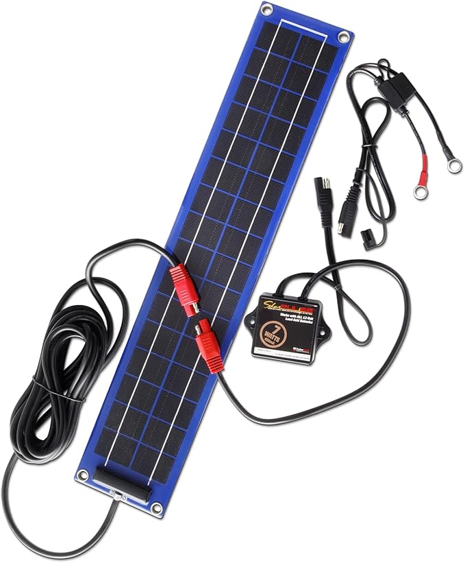 PulseTech SolarPulse SP-7 Slim Design Solar Battery Charger Maintainer by PulseTech