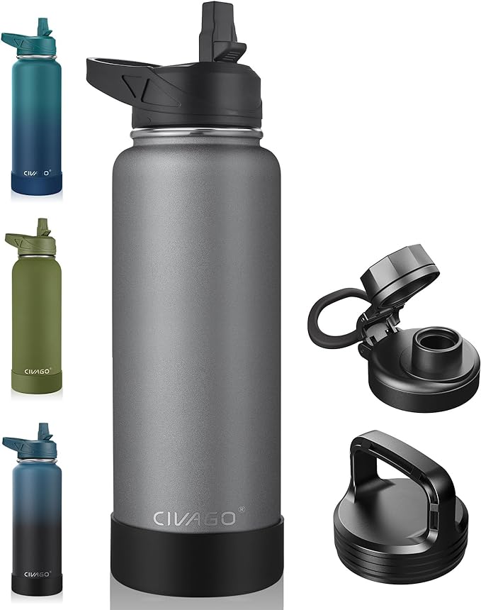 CIVAGO 40 oz Insulated Water Bottle by CIVAGO