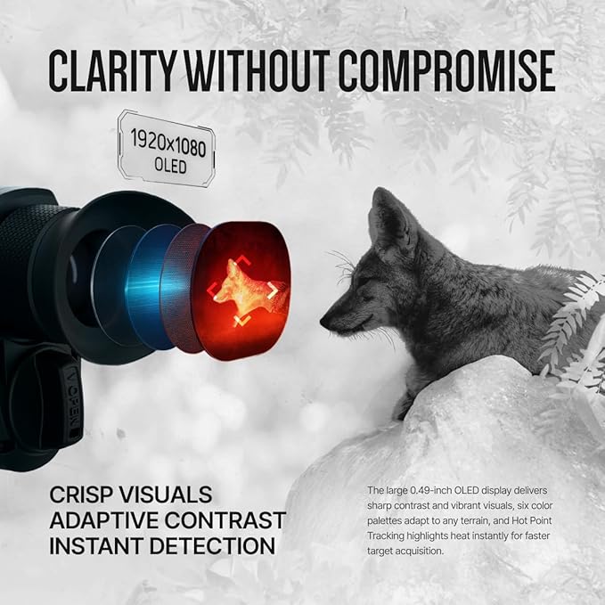 ATN BlazeHunter XD 1280x1024 Thermal Monocular 2–16x, 1280×1024 Sensor - Image 4