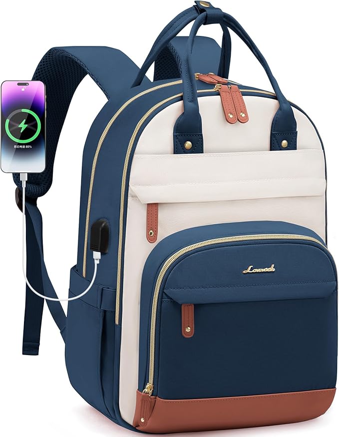 LOVEVOOK Backpack for Women, Laptop Backpack Women, Fits 17 Inch Laptop Bag by LOVEVOOK