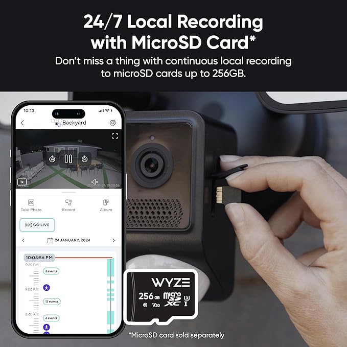 WYZE Floodlight Camera v2, Security Camera Outdoor, 2K HD - Image 7