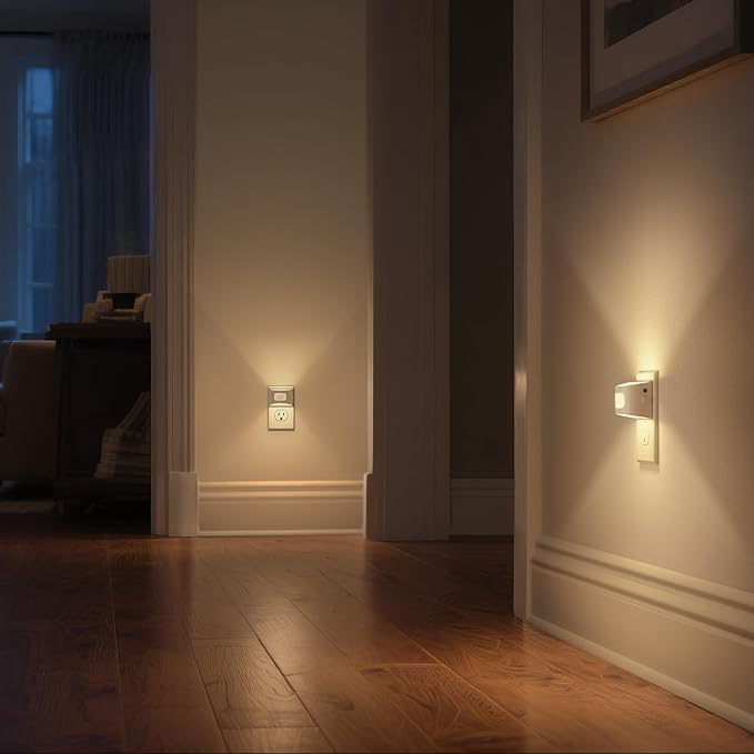 DORESshop LED Night Light, Night Lights Plug into Wall, Plug in Night Light - Image 8