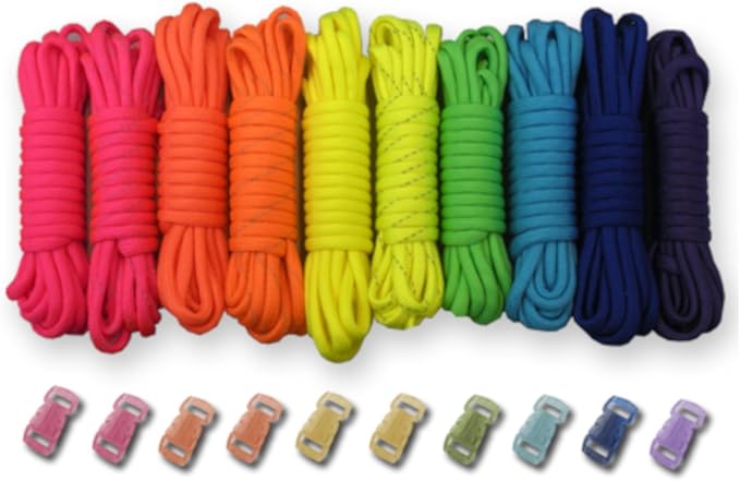 Paracord Planet 550lb Type III Paracord Combo Crafting Kits by ParacordPlanet