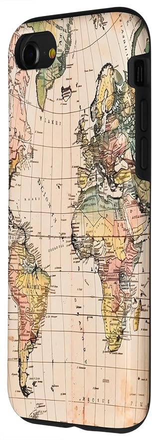World Map, Old Map of the World Case - Image 2