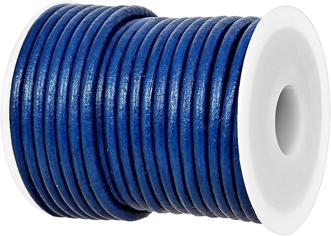 GENIQUE Real/Genuine Round Leather String Cord by GENIQUE
