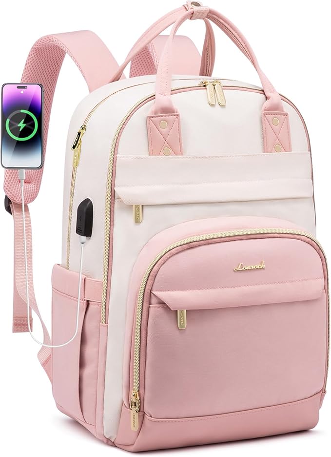 LOVEVOOK Backpack for Women, Laptop Backpack Women, Fits 17 Inch Laptop Bag - Image 8