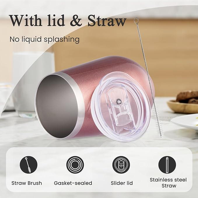 MEWAY Stainless Steel Wine Tumbler - Image 3