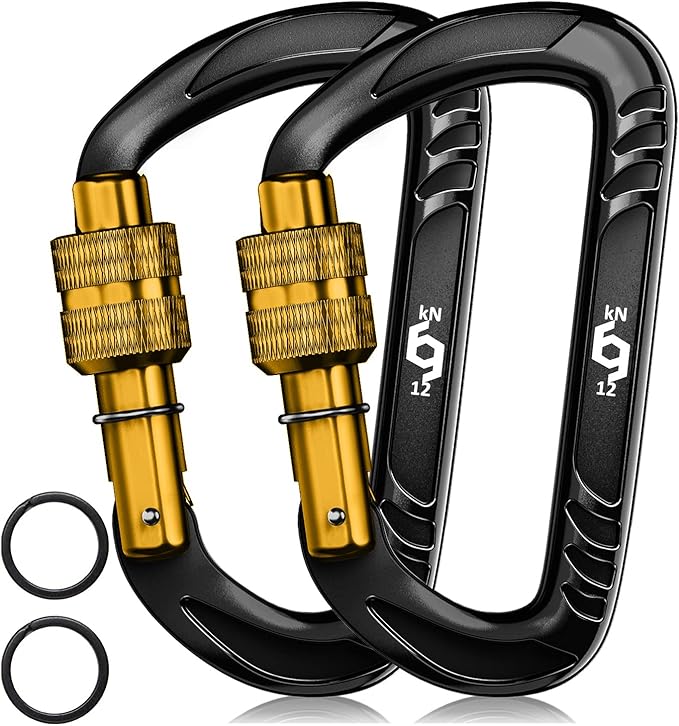 Rhino Produxs 12kN Heavy Duty Carabiner Clips, by Rhino+Produxs