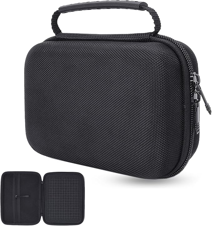 Hard Carrying Case with Customizable Foam Protective Case Outdoor Travel by QFDSHOPCO
