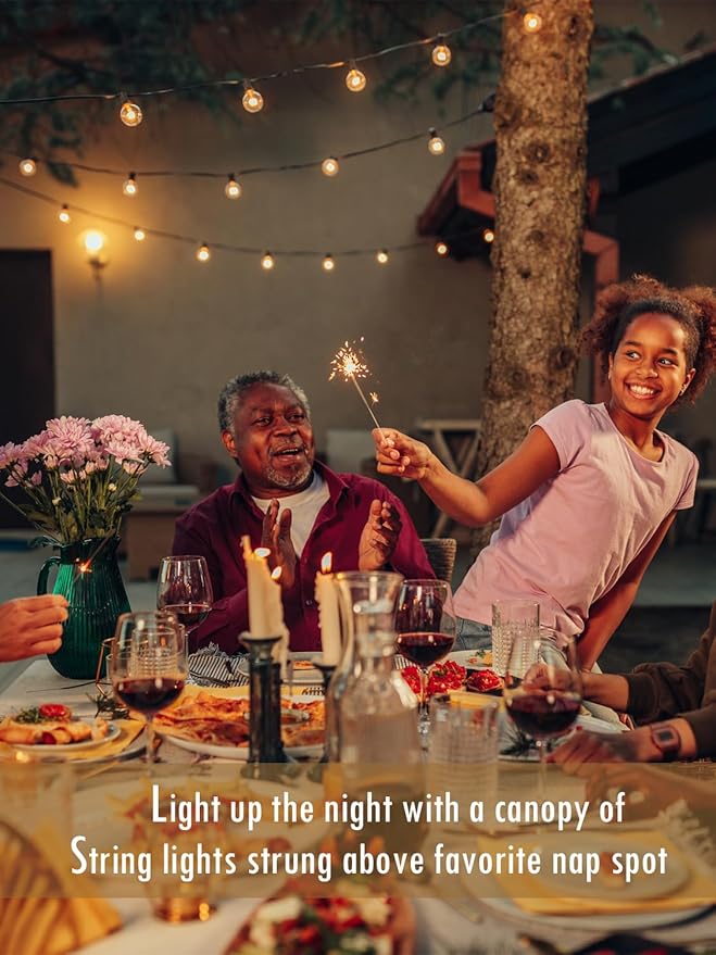 DAMAING Outdoor String Lights 400FT Patio Lights - Image 7