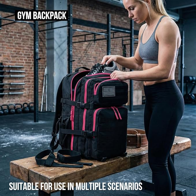 45L Tactical Backpack for Men Women, Military Assault Pack - Image 6
